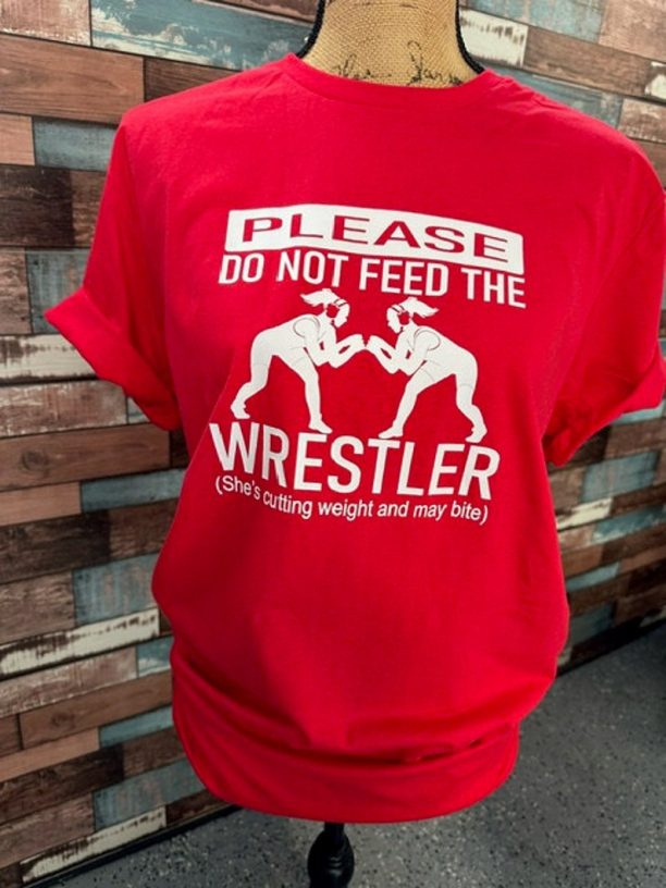 Please do not feed the wrestler shirt, Wrestling Shirt, Wrestler Gift, Wrestler T-Shirt, wrestling tee