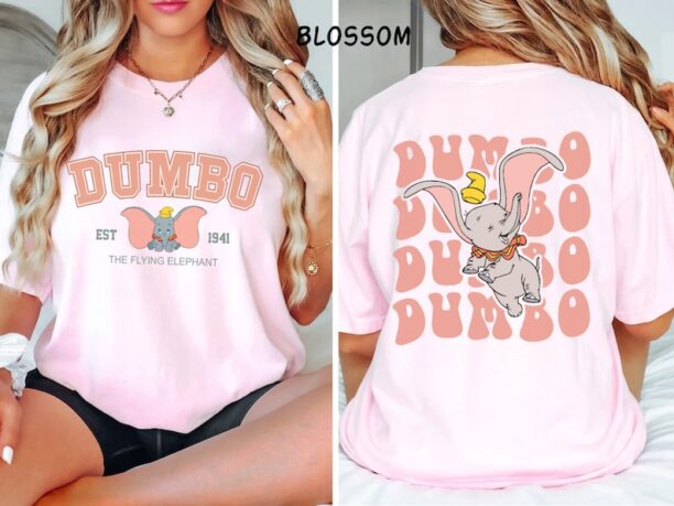 Vintage Dumbo Comfort Colors Shirt, 1941 Dumbo Shirt, Dumbo Elephant Shirt, Disney World Shirt, Disney Dumbo Shirt