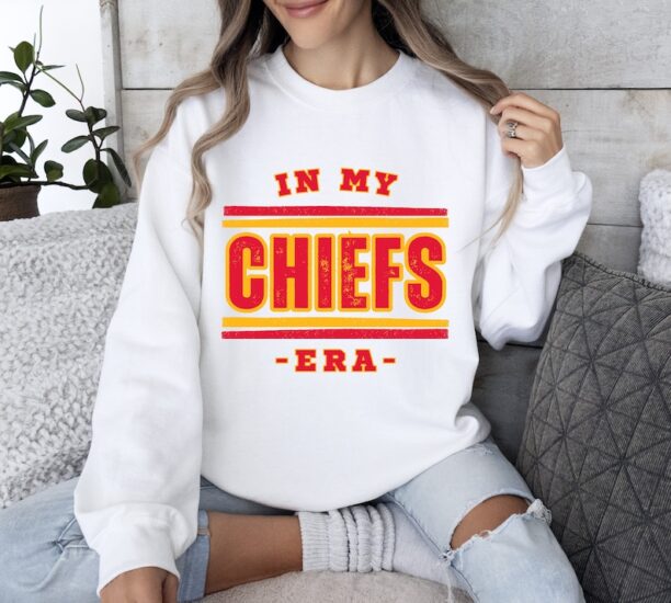 In My Chiefs Era Shirt Travis Kelce Swift Shirt Football Chiefs Jersey Shirt Travis Kelce Football NFL Tshirt Taylor and