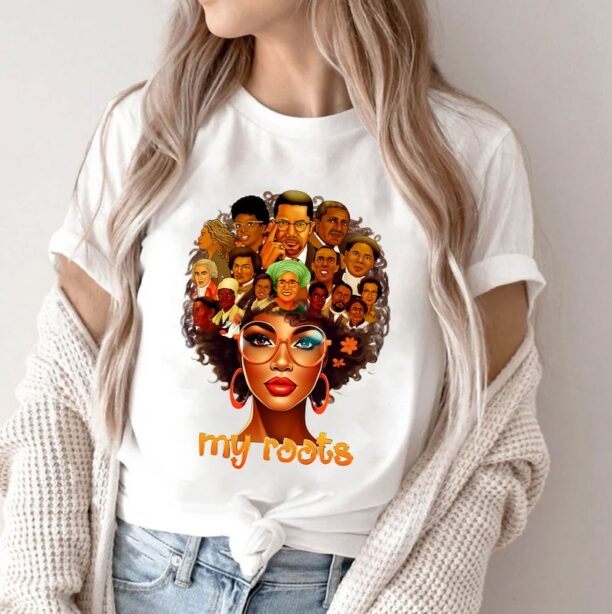 My Roots Shirt, Our History Shirt, Malcomb Shirt, Black History Shirt, Black History Month Shirt