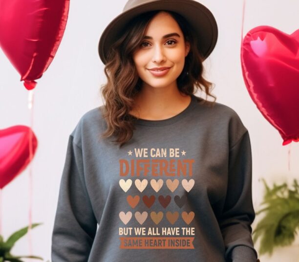 We Can Be Different Sweatshirt, Black Lives Matter Shirt, Black Girl Magic Shirt, Black Girl Sweatshirt