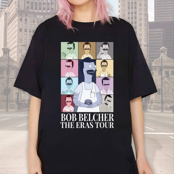 Bob Belcher Eras Tour Shirt | Bob Belcher Shirt | Vintage Bob Belcher Shirt | Bob's Burgers Family Shirt