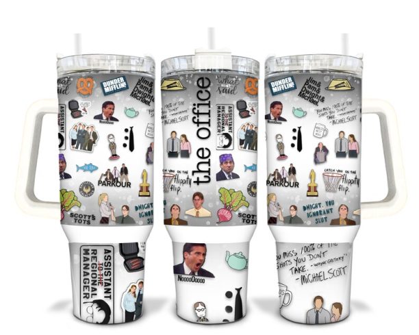 The Office Sublimated 40oz Quencher Tumbler