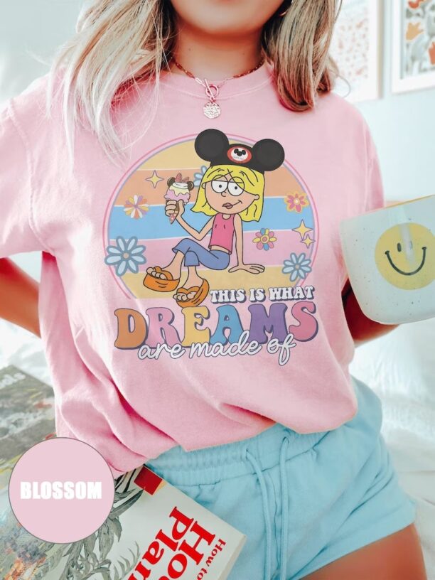 Retro Lizzie McGuire Comfort Colors Shirt, This Is What Dreams Are Made Of Shirt, Mickey Ears Shirt, Magic Kingdom Shirt