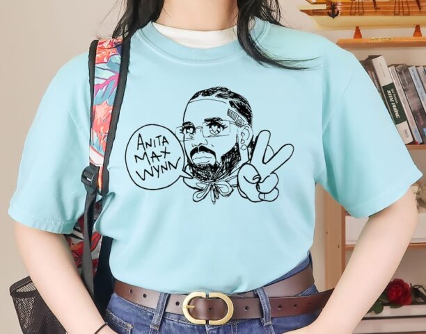Anita Max Wynn Kawaii Shirt, Cute Kpop Peace and Love Meme Parody Shirt, Drake Anita Max Wynn Shirt