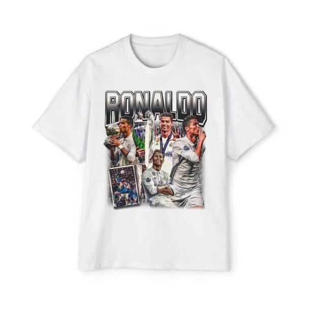 Retro Vintage 90s Graphic Cristiano Ronaldo T-Shirt, Real Madrid Tee, Soccer T-Shirt, Bootleg Sport Tee