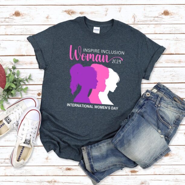 Women's Day Shirt, International Women's Day 2024 Shirt, Inspire Inclusion Women's Shirt