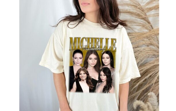 Michelle Trachtenberg T-Shirt, Michelle Trachtenberg Shirt, Michelle Trachtenberg Tees, Retro T-Shirt, Vintage Shirt