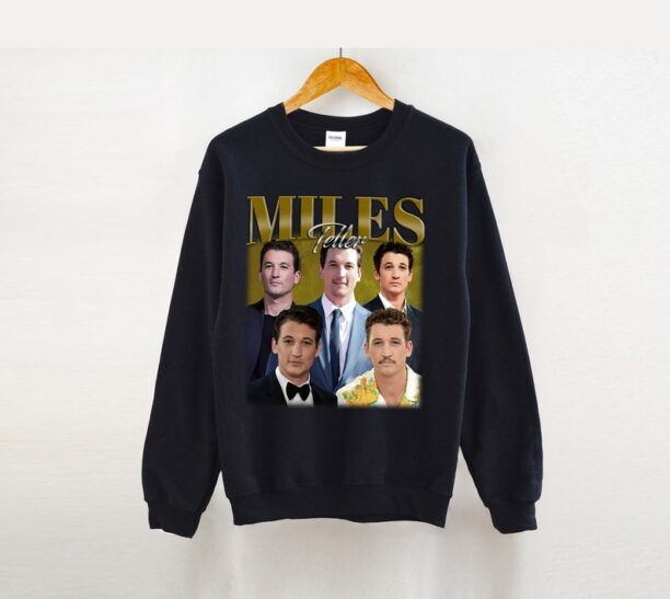 Miles Teller T-Shirt, Miles Teller Shirt, Miles Teller Tees, Retro T-Shirt, Vintage Shirt, Hip hop Graphic, Trendy Shirt