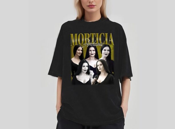 Morticia Addams T-Shirt, Morticia Addams Shirt, Morticia Addams Tees, Retro T-Shirt, Vintage Shirt, Hip hop Graphic