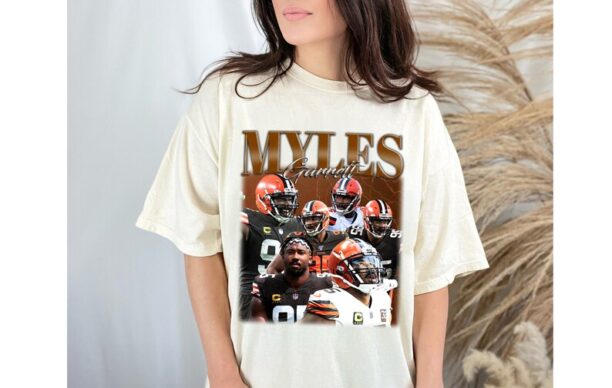 Myles Garrett T-Shirt, Myles Garrett Shirt, Myles Garrett Tees, Retro T-Shirt, Vintage Shirt, Hip hop Graphic