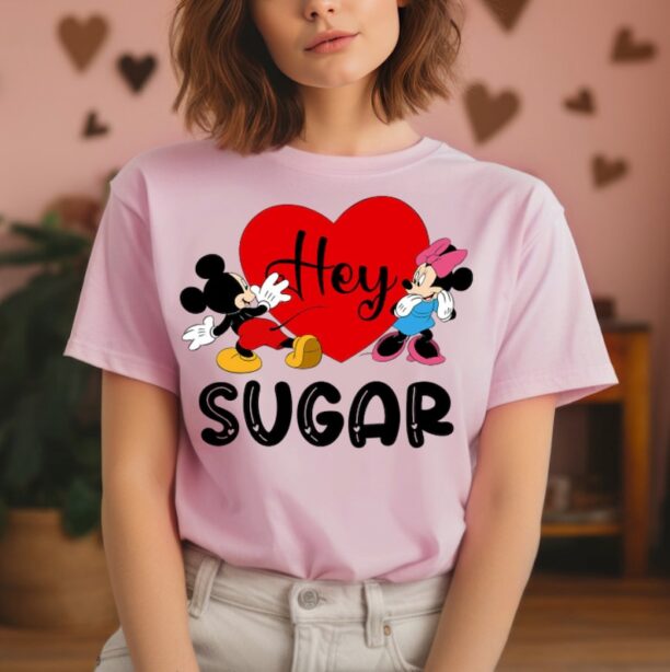 Minnie and Mickey Shirts and Sweatshirts, Valentines Day Gift, Couples Matching Shirt, Disneyland Trip Shirt