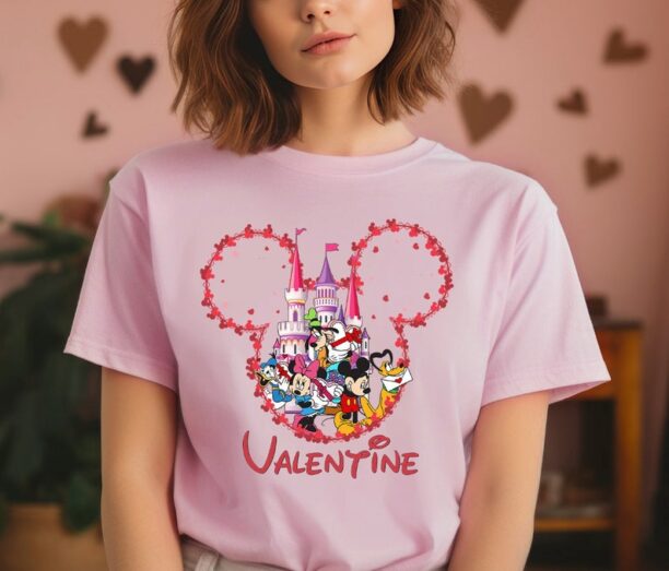 Minnie and Mickey Shirts and Sweatshirts, Valentines Day Gift, Couples Matching Shirt, Disneyland Trip Shirt