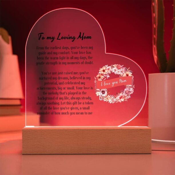 Loving Gift For Mom,Mother's Day Gift For Mom,Best Gift For Mom,Gift For Mom from Daughter,Valentine day Gift for Mom