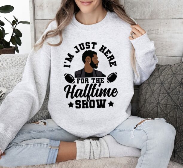 I'm just here for the halftime show Usher shirt Usher Super Bowl, Super Bowl 2024, Usher Shirt