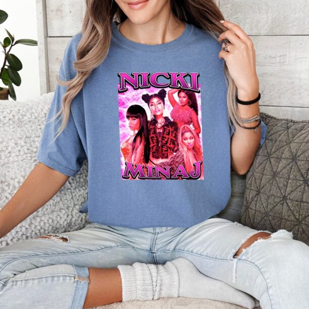 Nicki Minaj Shirt | Rapper Legend Singer | Music Tee | Unisex Women'S | Gifts For Fan | Queen of Rap