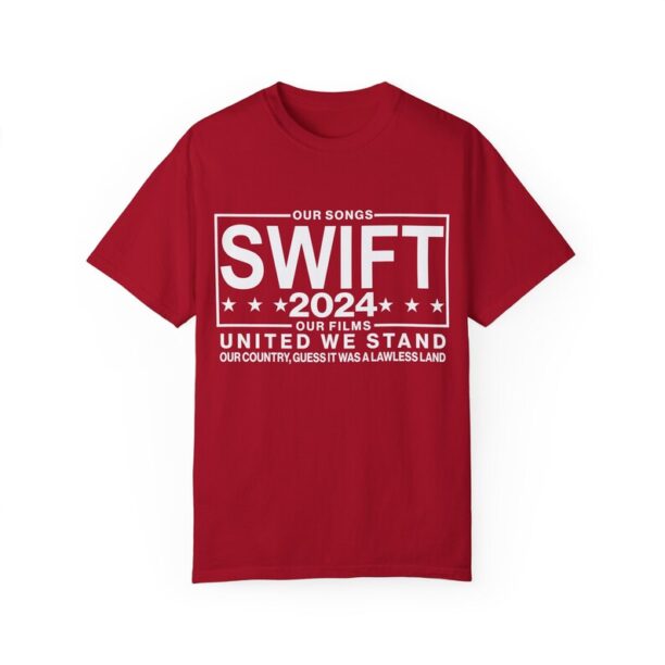 Swift 2024 Comfort Colors Election Shirt Funny Campaign Tee Swift Kelce 2024 Election 2024 Swift For President Our