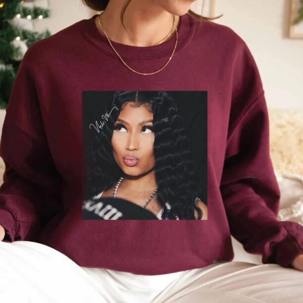 Nicki Minaj Sweatshirt | Nicki's Empire | Barbie World | Anaconda Beat | Hip Hop Tee | Fashionista Fan | Roman Reloaded