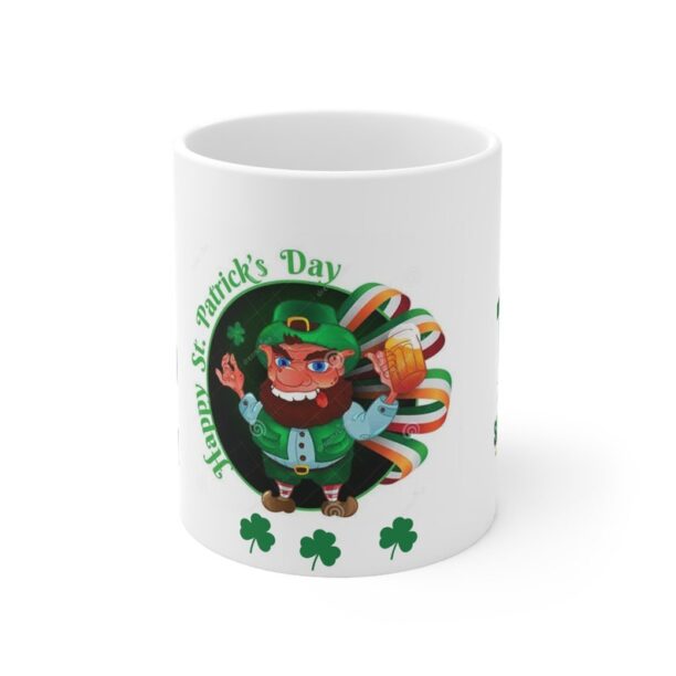 Saint Patrick's Day mug, Leprechaun mug, Ceramic Mug 11oz, Gift for Him her, Teacher mug, Birthday mug