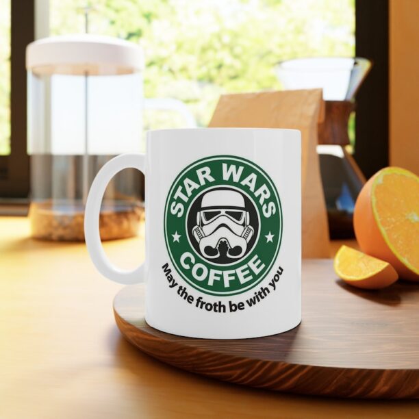 Cute Valentines Gift - Star Wars Coffee Mug, Love Quotes Inspirational, Funny Meme Mug