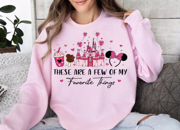 Minnie and Mickey Snacks Shirts and Sweatshirts, Valentine's Day Gift, Matching Shirt, Disneyland Trip Shirt