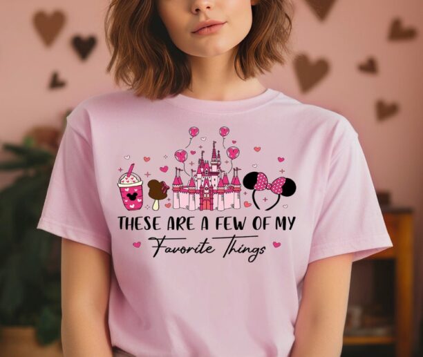 Minnie and Mickey Snacks Shirts and Sweatshirts, Valentine's Day Gift, Matching Shirt, Disneyland Trip Shirt