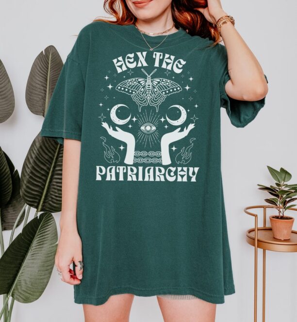 Hex The Patriarchy Shirt, Comfort Colors, Reproductive Rights Shirt, Feminism Apparel, Women's Rights, Social Justice