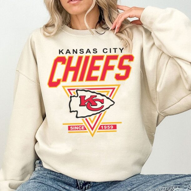 Kansas City Chiefs Football Vintage Style Sweatshirt,Kansas City Chiefs Football Shirt,Kansas City Football Sweatshirt