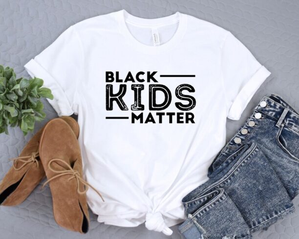 Black Kids Matter T-Shirt, Black History Month Shirt, Black Pride Shirt, Human Rights Shirt, Equality Tee, BLM Shirt