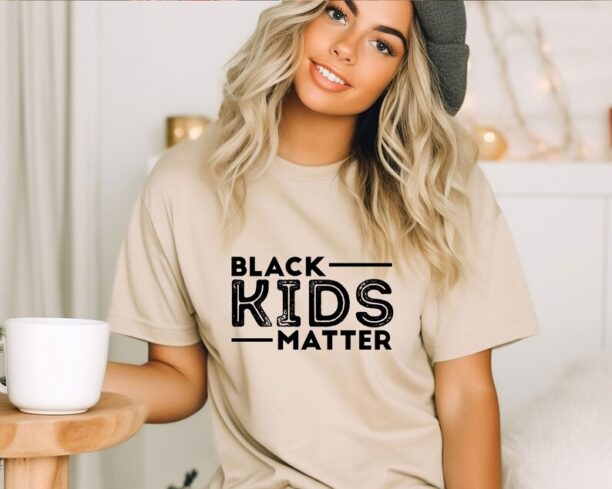 Black Kids Matter T-Shirt, Black History Month Shirt, Black Pride Shirt, Human Rights Shirt, Equality Tee, BLM Shirt