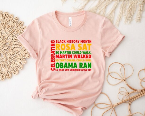 Celebrating Black History Month Shirt, Black Lives Matter T-Shirt, Juneteenth Shirt, Human Rights Shirt, MLK Day Tee