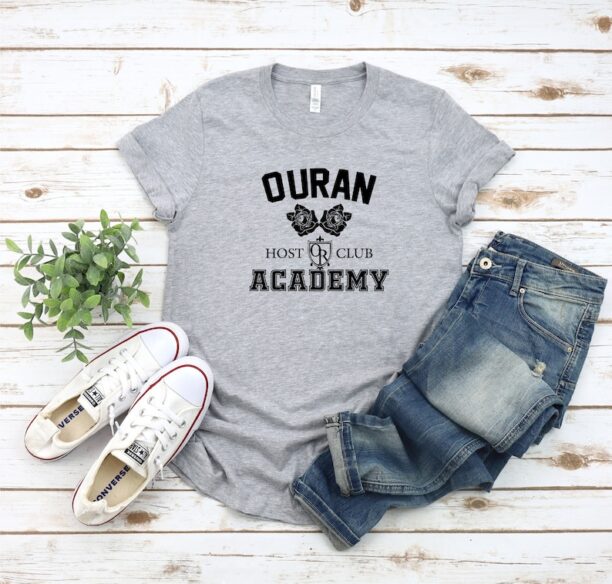 Ouran Host Club Academy Crewneck Shirt, Unisex T-Shirt - Ouran High School Host Club Academy Shirt, Ouran Academy Shirt2