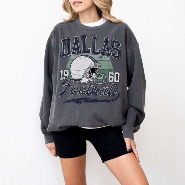 Dallas Football Vintage Sweatshirt/ Dallas Football Shirt/ Cowboys Sweatshirt/ Dallas Fan Shirt Gift/ Cowboys Football