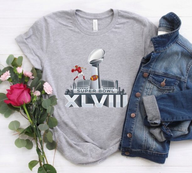 Super Bowl 2024 T-shirt, American Football Shirt, Celtic-Boston Gifts