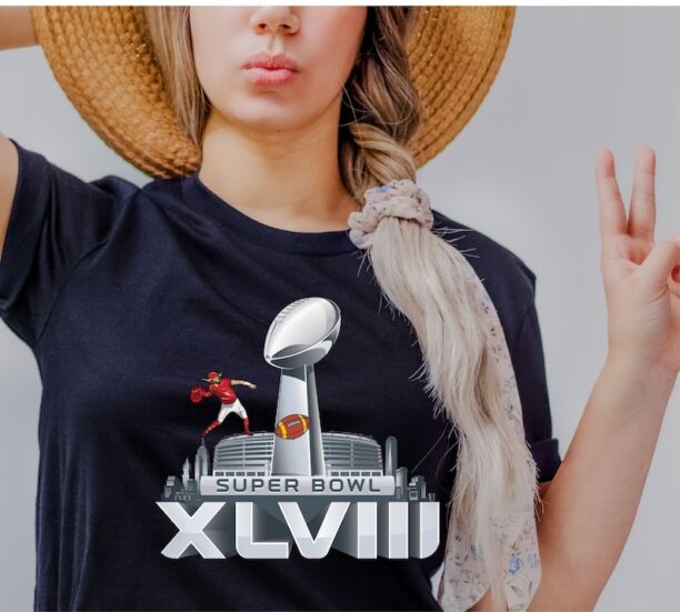 Super Bowl 2024 T-shirt, American Football Shirt, Celtic-Boston Gifts