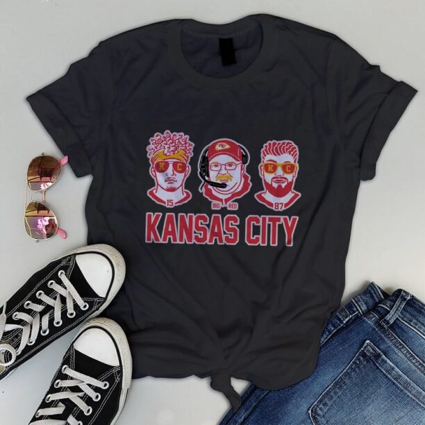 Mahomes Shirt, Kelce - Andy Reid Shirt, KC Football Gifts, Red Kingdom, Dream Team, Red Friday, Gift for Fan