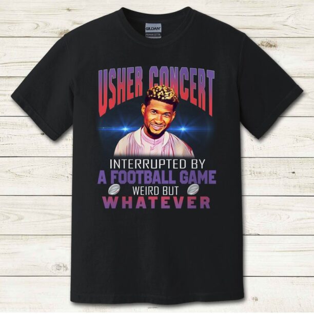 Usher Super Bowl 2024 Usher Halftime Show Party Usher Concert T-Shirt, Hoodie, Sweatshirt