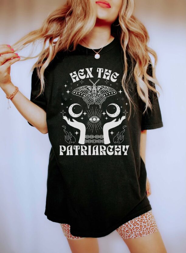 Hex The Patriarchy Shirt, Comfort Colors, Reproductive Rights Shirt, Feminism Apparel, Women's Rights, Social Justice