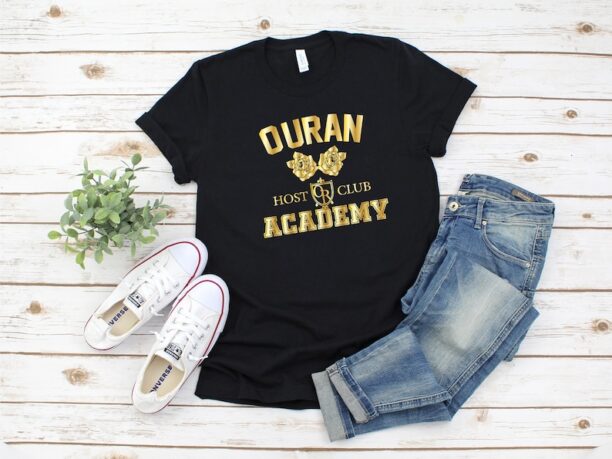 Ouran Host Club Academy Crewneck Shirt, Unisex T-Shirt - Ouran High School Host Club Academy Shirt, Ouran Academy Shirt2