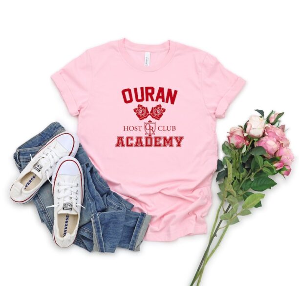 Ouran Host Club Academy Crewneck Shirt, Unisex T-Shirt - Ouran High School Host Club Academy Shirt, Ouran Academy Shirt2