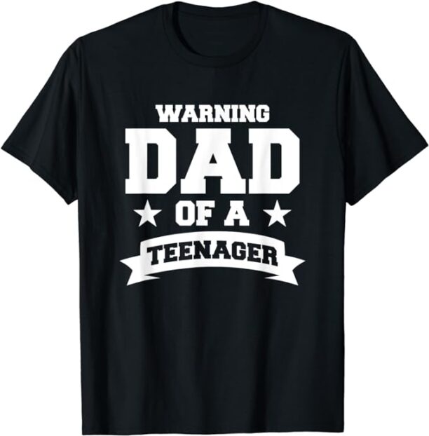 Mens Funny 13th Birthday Teenager Girl Quote For A Dad Father T-Shirt