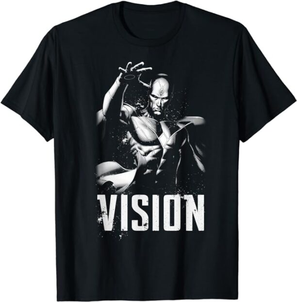 Marvel Vision The Avengers SuperNatural Alien Friend T-Shirt T-Shirt