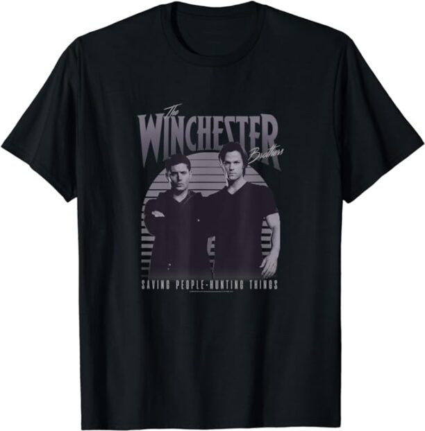 Supernatural The Winchester Brothers Vintage T-Shirt