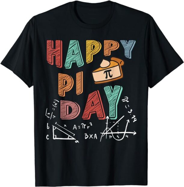 3.14 PI Day Pie Day Pi Symbol For Math Lovers and Kids T-Shirt