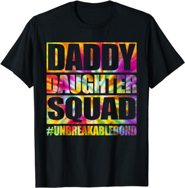 Daddy And Daughter Shirts, Matching Father Daughter Squad T-Shirt