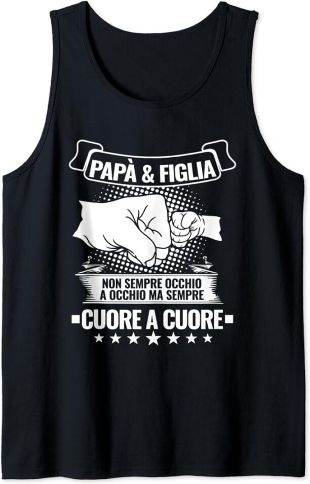 Papà & Figlia Father & Daughter Tank Top