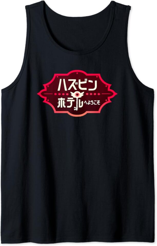 Hazbin Hotel - Japan Title Tank Top