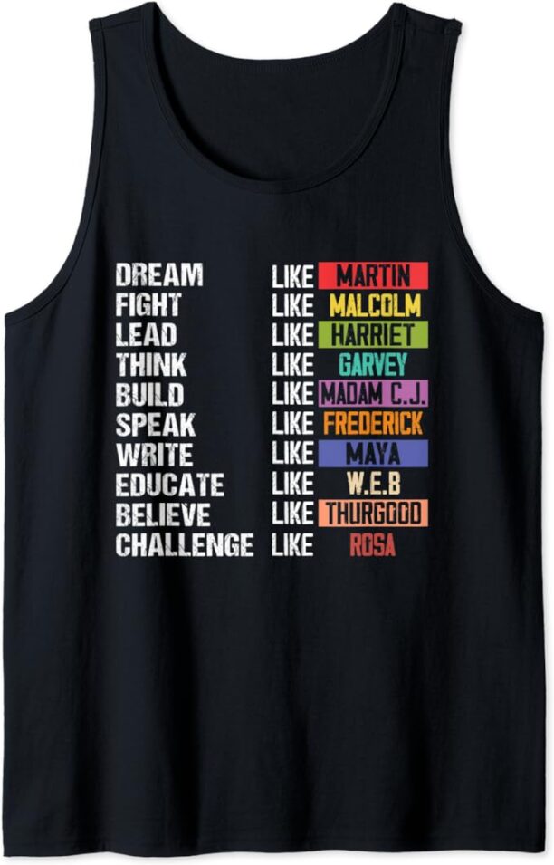 Black History Month African American Country Celebration Tank Top