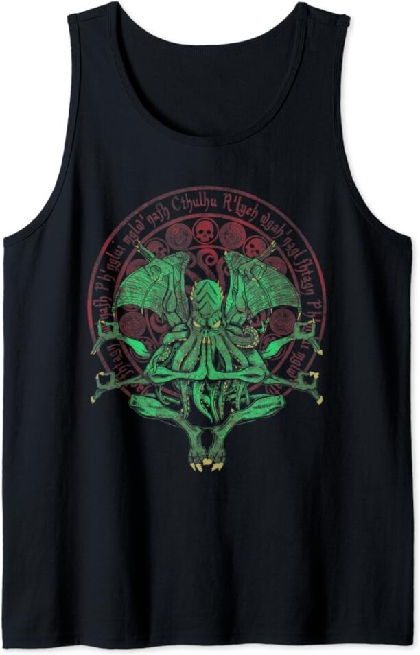 The Idol Occult Style Cthulhu Tank Top