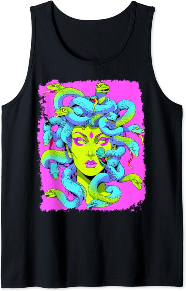 Medusa Pop Art Tank Top